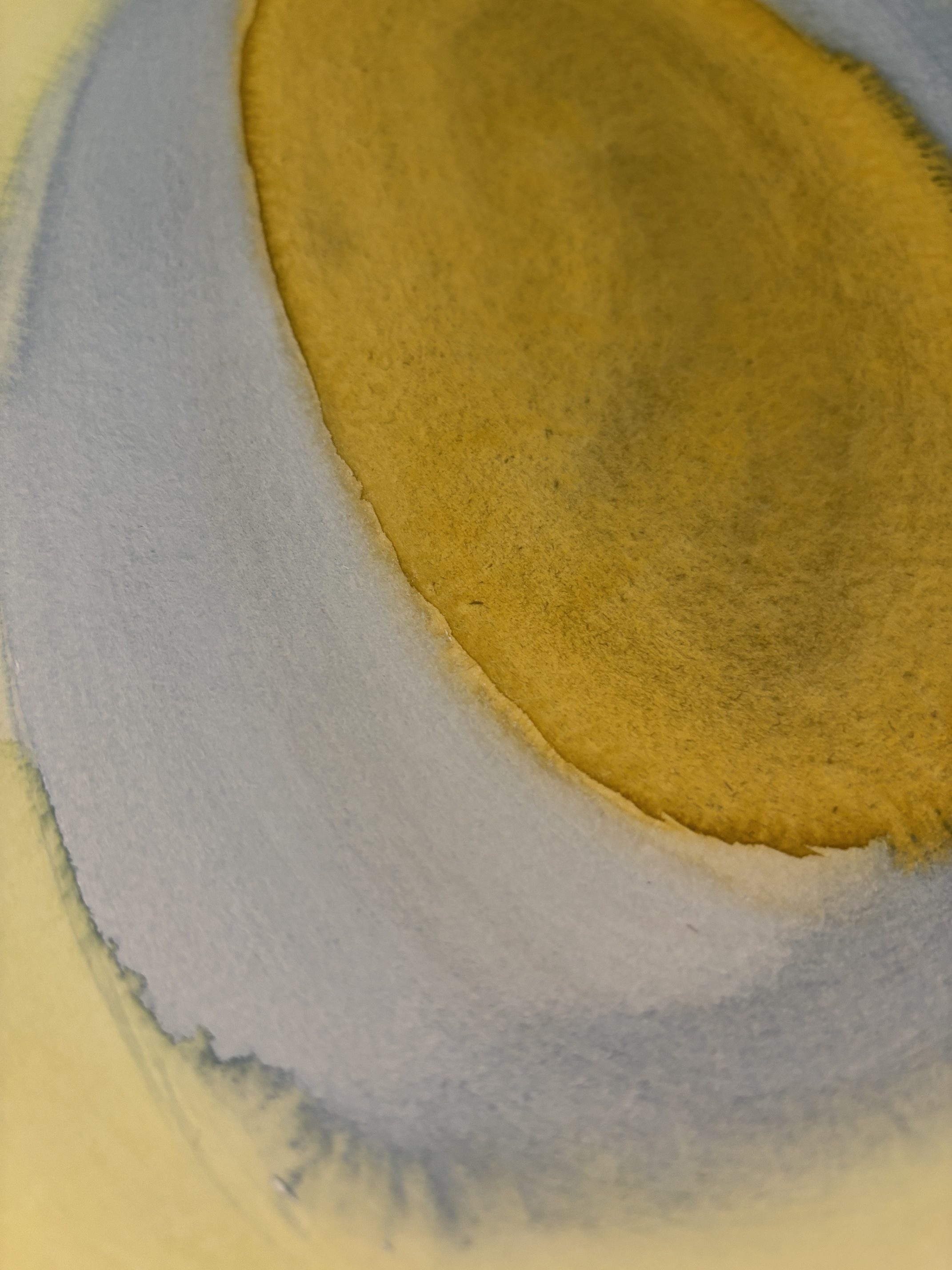 Mara Thelling: PAPER PAINTINGS, Aura - No. 3 (2016) 32 x 24 cm – Bild 3